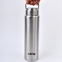 1pc Large Capacity Stainless Steel Sport Water Bottle Single-layer Rugged Water Cup Metal Bottle Drinkware Camping Sports Gym