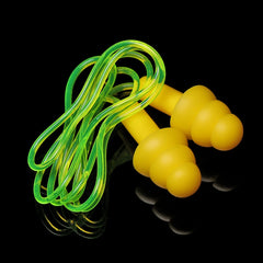 Soft Silicone Ear Plugs with Rope Colorful Swimming Ears Protector Noise Reduction Ear Plug Hearing Protection Pool Accessories