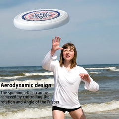 Swivel Flying Discs Professional Throwing Disc Lightweight for Outdoor Sports Beach Camping Game Luminous Frisbee Flying Saucer
