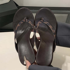 Aneikeh Fashion Summer Clip Toe Platform Wedges Women Slippers Thick High Heels Beach Flip Flops Slide Shoes 2026
