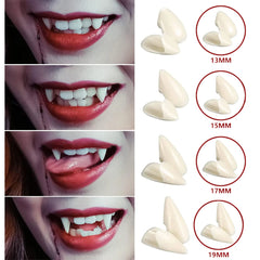 Vampire Teeth Fangs Fairy Butterfly Elf Ears False Teeth Cosplay Masquerade Costume Prop Horror Halloween Party Decoration Favor