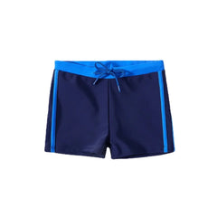 New 2024 Boys Trunks 4-12 Years Swimming Trunks For Boys Blue Children's Swimwear Kids Trunks Bathing Suit
