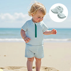 Baby Toddler Boys Swimsuit Infant Girl Swimsuits 6 12 18 24M 2T 3T 4T Bathing Suit Swimwear 3Pcs Set Rash Guard Hat