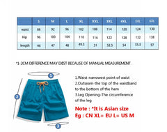Elastic Waist Jogging Shorts Swim Trunks Board Shorts Summer New Beach Shorts With Hand 3D Print Y2k Shorts For Men