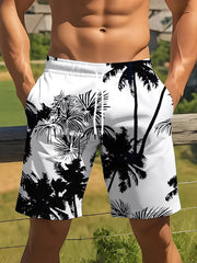 2026 Men's Summer Short Beach Vacation Hawaiian 3D Printed Shorts Men Y2k Graphic Short Pants Male Breathable Swim Loose Shorts
