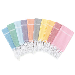 Premium Turkish Cotton Towels Soft and Luxurious Bath Hand and Face Towel Set Striped Towel Rectangular Tablecloth Bathroom set