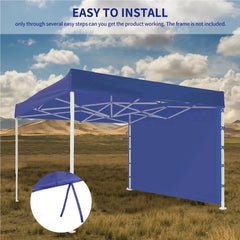 3x2m Foldable Pop Up Canopy Lightweight Instant Shelter Easy Installment Gazebo Tents Outdoor Coated Surface Shading Cloth