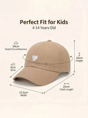 3-12YChildren can wear high ponytails, sunshades, baseball caps, sun hats and baseball caps in summer
