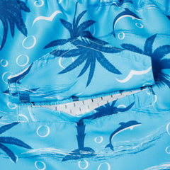BAOHULU Kids Swim Shorts Cute Swimsuit Swimming Trunks Quick Dry Summer Swimwear Boys Beach Shorts Surf Board Male Clothing Pant