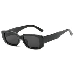 Box black new sunglasses male European glasses female retro anti-UV sunglasses
