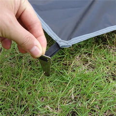 Waterproof Camping Mat with Pegs Tent Mattress Outdoor Picnic Blanket Ultralight Large Portable Pocket Travel Mat Beach Mat