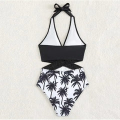 Summer Bikini Mother Daughter Father Son Swimsuit Parent-Child Family Swimming Costume Family Matching Beach Sunny Swimwear