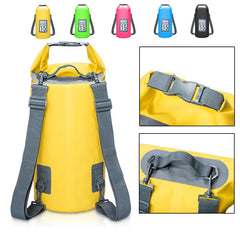 5L/10L/15L/20L/30L Outdoor Sport PVC Waterproof Storage Dry Bag For Canoe Kayak Rafting Swimming Travel Kit Sack Backpack