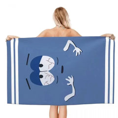 Cartoon Funny Towelie Beach Towel No Sand Free Quick Dry Surf Poncho Bath Summer Swimming Fitness Yoga Xxl Beach Towel