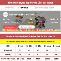 Sanlutoz Floral Baby Girls Dress Summer Short Sleeve Holiday Casual Kids Girls Dresses Clothing