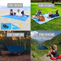 2026 Oversized Beach Mat Sand Free Beach Towel Outdoor Travel Camping Beach Blanket Home Decor Rugs Portable Foldable Picnic Mat