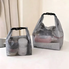Waterproof Storage Bag, Fitness Clothing, Swimming Bathroom, Large Capacity Drawstring, Men's And Women's Outdoor Toiletries Bag