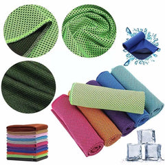 Breathable Travel Running Yoga Fitness Sports Cooling Towels Instant Cool Ice Towels Sweat-absorbent Towel Hiking Towels