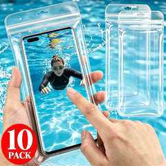 Universal Transparent Waterproof Phone Bag Underwater Summer Swimming Waterproof Case for IPhone Samsung Xiaomi Phones Pouch Bag