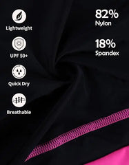 Anfilia Girls One-piece Swimsuit Scoop Neck High Elastic Racerback & Keyhole Modest Leg Cut with Removable Padded Swimwear