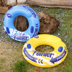 Double Balloon Inflatable Swimming Ring,Beach toys Pool Floaties for Adults,Swim Inner Tube for Pool