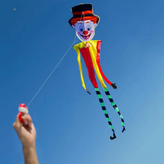 New Outdoor Fun Sports 124Inch Power Single Line Kite For Beginner With Handle And String Good Flying