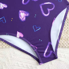 2026 Printed Girls Swimsuit One Piece Padded Kids Swimwear Female Children's Bathers Bathing Swimming Swim Suit Summer Beachwear