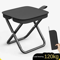 Portable Multifunctional Outdoor Picnic Camping Folding Chair Ultra Light Fishing Stool Folding Chair Outdoor Accessories
