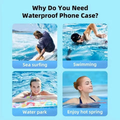 Universal Transparent Waterproof Phone Bag Underwater Summer Swimming Waterproof Case for IPhone Samsung Xiaomi Phones Pouch Bag