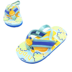 2025 Summer Children Cute Cartoon Animal Slippers Beach Shoes Kids Flip Flops Elastic Band Anti-slip Sandals Boys Girls Slippers
