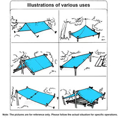Ultralight portable outdoor tent waterproof sunscreen camping picnic beach park multifunctional sunshade ideal choice for gifts