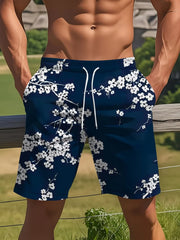 2026 Men's Summer Short Beach Vacation Hawaiian 3D Printed Shorts Men Y2k Graphic Short Pants Male Breathable Swim Loose Shorts