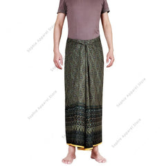 Batik Sarong Skirt for Beach Wrap Tube Skirt Lungi Cover Dress for Men Women