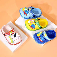 Shoes Children's Cartoon Baby Soft-Soled Sandals – Ultra-Light Anti-Slip Infant Closed-Toe Sandals for Boys & Girls Beach