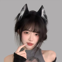 1PC Halloween Cat Ear Cosplay Headband For Women 2026 New Style Cute Hairband For Halloween Christmas Cosplay Party Costume