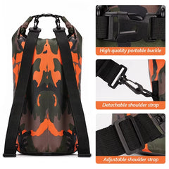 Swimming PVC Pack Dry Bag Backpack for Women Men 10L 15L 20L 30L Waterproof Shoulder Kayak Drifting Rafting Surfing Boating Bag
