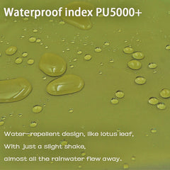 4x4 Waterproof Camping Groundsheet Large Picnic Mat 3x3 Tent Ground Sheet Octagonal Footprint Hexagonal Big Ground Cloth