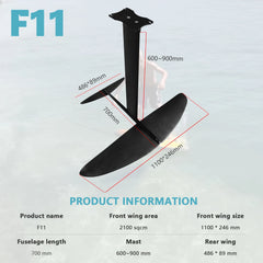 Hot Selling Carbon Sup Wing Foil Set Kitesurfing Kites Surfboard 3 Piece Set With Inflatable Sup Board Includes Pump Hydrofoil