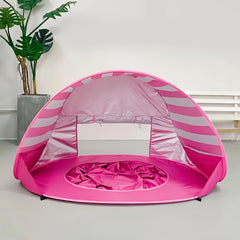 Beach Tent For Kids UV Protection Foldable With Mini Pool Outdoor Shade Tent For Vacation Traveling Camping Picnic Outdoor