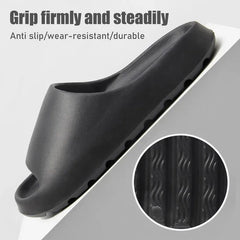 Coconut Slippers Cloud Thick-soled Sandals Summer Fashion Soft Bottom Beach Men Slippers Women's Sandals EVA Slides
