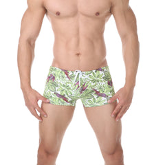 Men Swimwear Swim Boxers Sexy Swimsuit Swimming Trunks Shorts Beachwear Sunga hombre Pool Bathing Suit