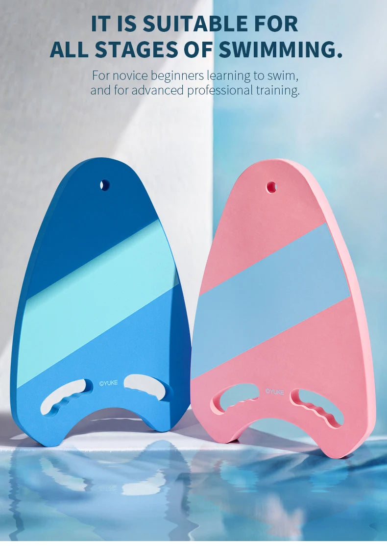 Premium Swim Float Board for Adults and Kids - Colorful Design, 3cm Thick, Streamlined Shape, Easy to Grip, Durable EVA Material