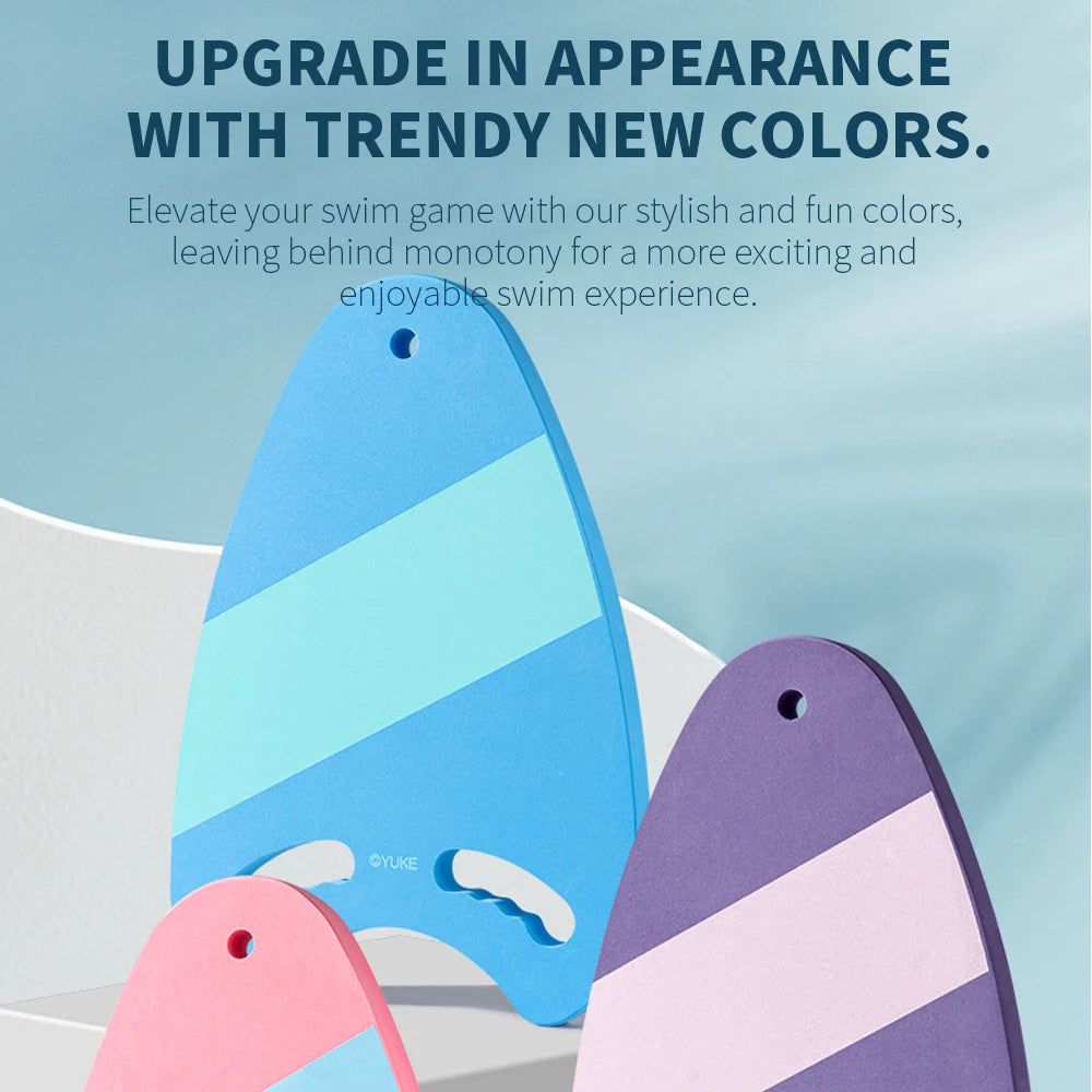 Premium Swim Float Board for Adults and Kids - Colorful Design, 3cm Thick, Streamlined Shape, Easy to Grip, Durable EVA Material
