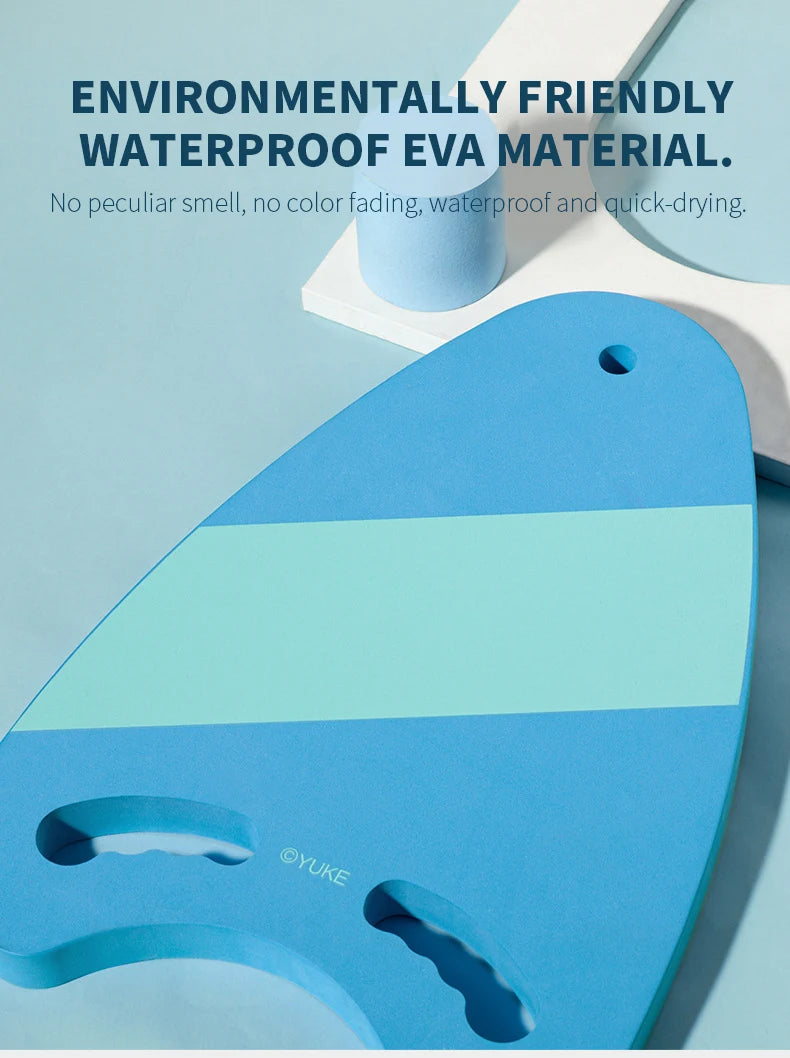 Premium Swim Float Board for Adults and Kids - Colorful Design, 3cm Thick, Streamlined Shape, Easy to Grip, Durable EVA Material