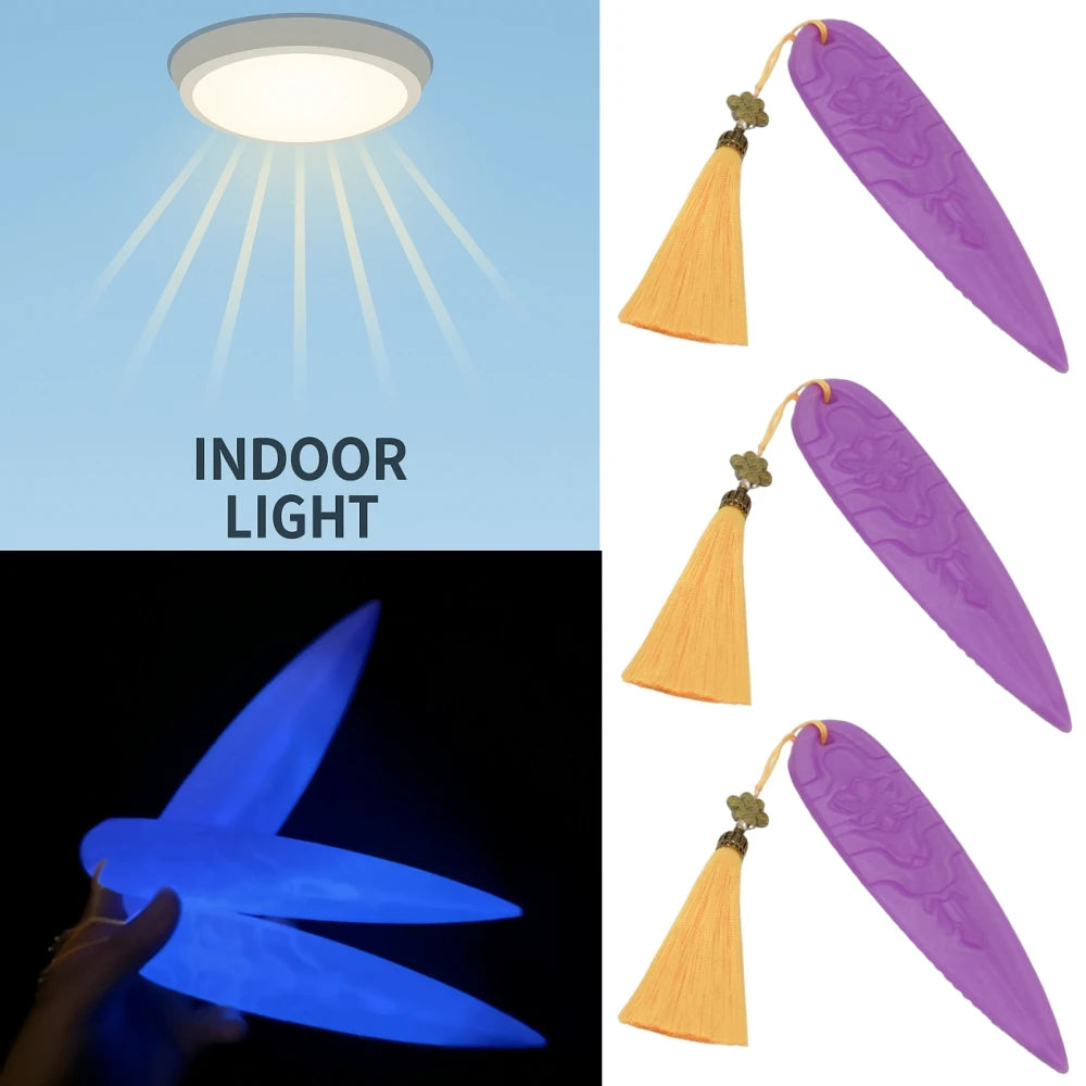 Girls Noctilucent Cosplay Lights Dart Weapons Roleplay Props for Women Girls Group Idol Halloween Carnival Costume Accessories