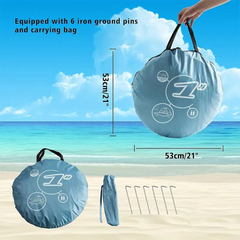 Quick Set Up.Pop Up Beach Tent Portable Sun Shade Shelter Outdoor Camping Fishing Canopy,Camping Accessories,Sturdy Construction