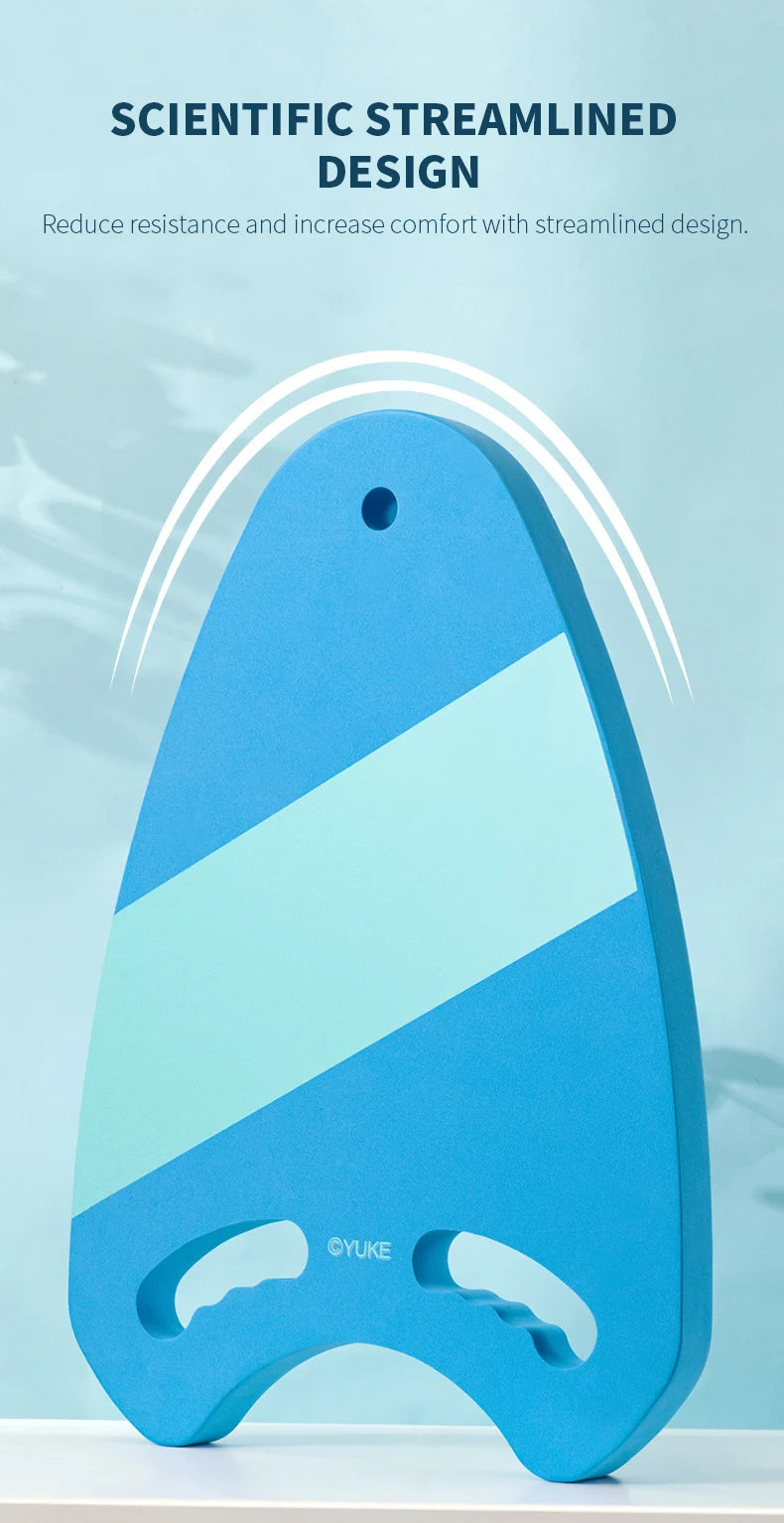 Premium Swim Float Board for Adults and Kids - Colorful Design, 3cm Thick, Streamlined Shape, Easy to Grip, Durable EVA Material