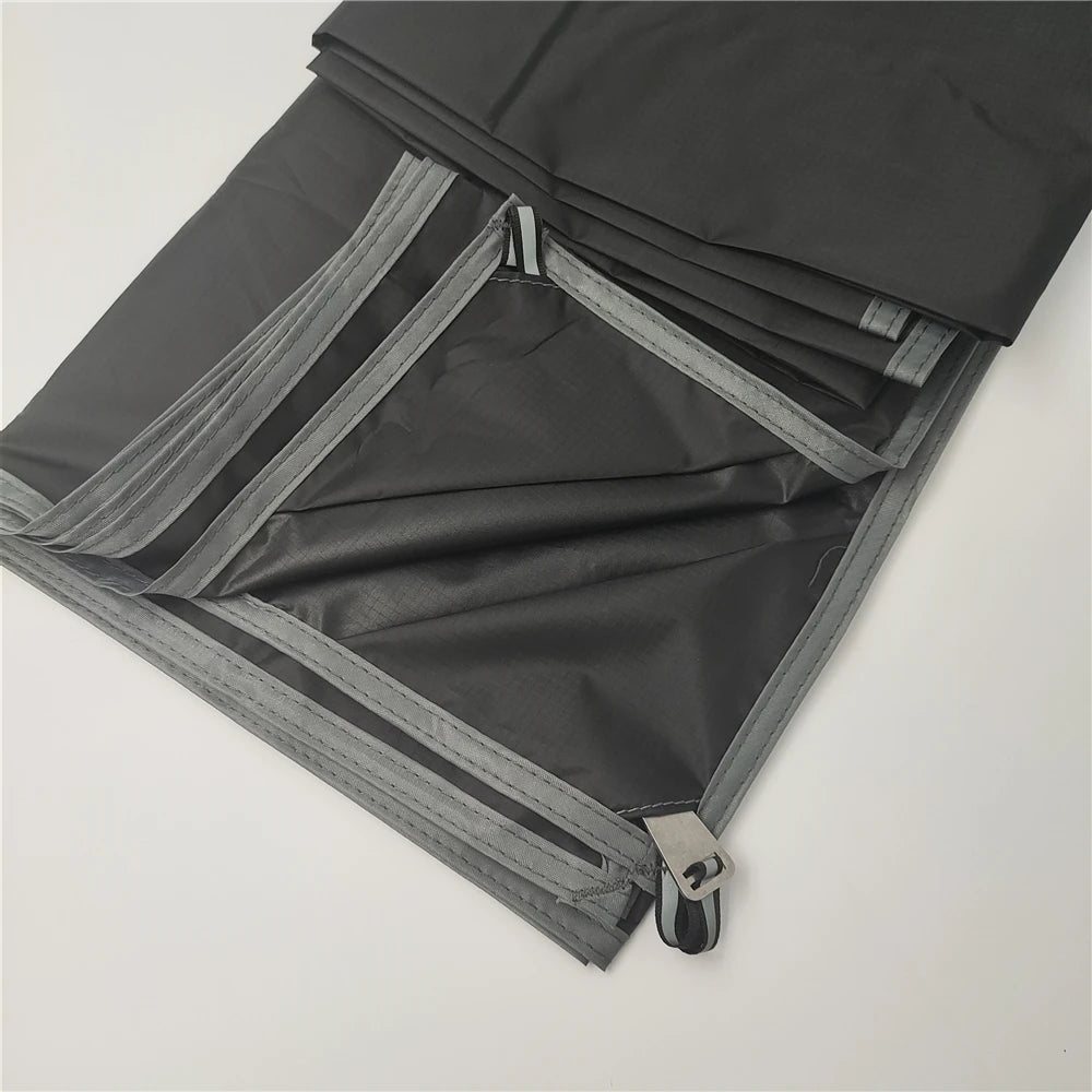 Tent Footprint Ultralight Pocket Picnic Mat with Windproof Stakes Outdoor Camping Portable Folding Waterproof Tent Ground Sheet
