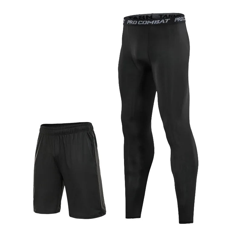 4 Pcs/Set Kid's MMA Compression T-shirt+Pants Rashguard Sportswear Boy Muay Thai Shorts Bjj Gi Rash Guard For Kid Boxing Suits