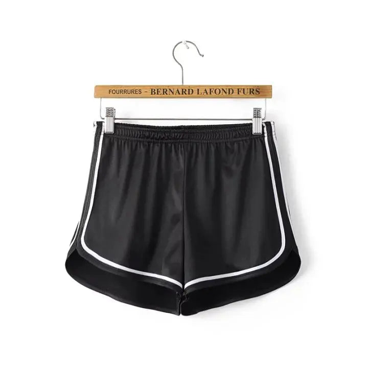New Women Shorts Summer Silk Slim Beach Casual White Egde Shorts Hot